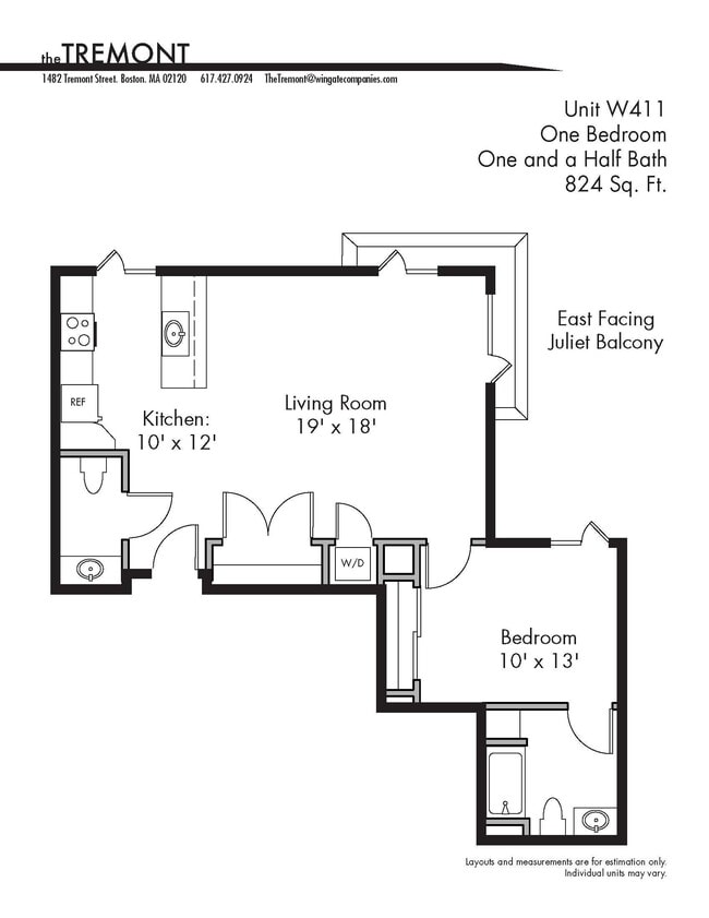 The Tremont Apartments at 14801486 Tremont St Boston, MA