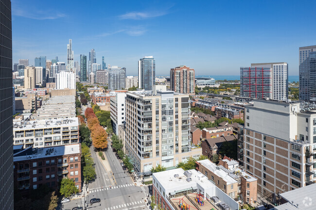 Aerial Photo - 1933 S Indiana Ave