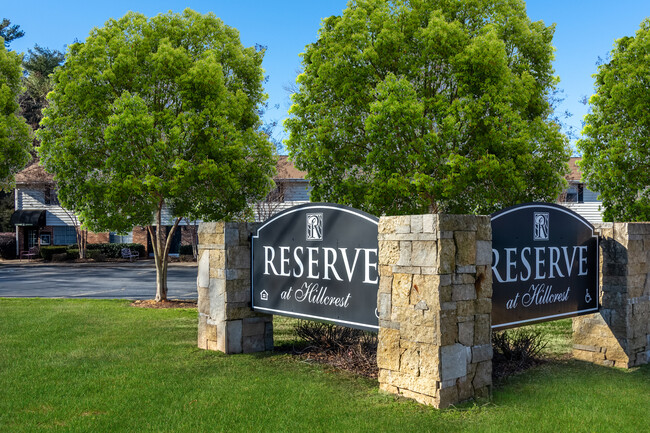 Front Entry - Reserve at Hillcrest Apartments