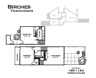 Floorplan - BIRCHES TOWNHOMES