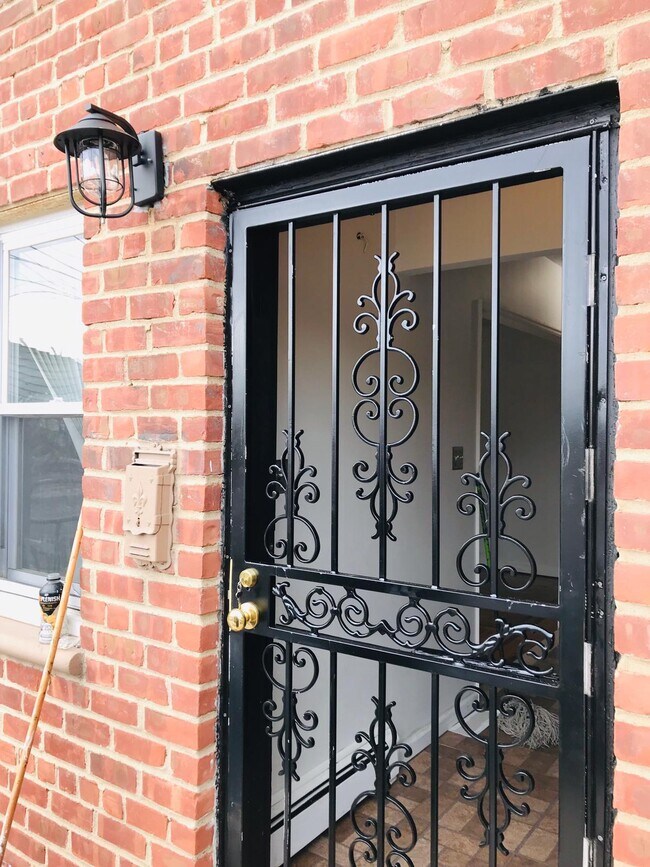 New security door and hardware - 2919 Harding Ave