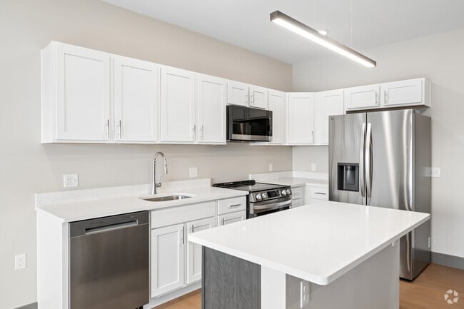 2BR, 2BA - 1,000SF - Kitchen - Chic Apartments