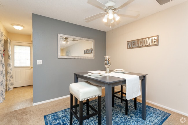 2BR, 1.5BA - Amethyst/960 SF - Dining Room - Granite Valley Apartments