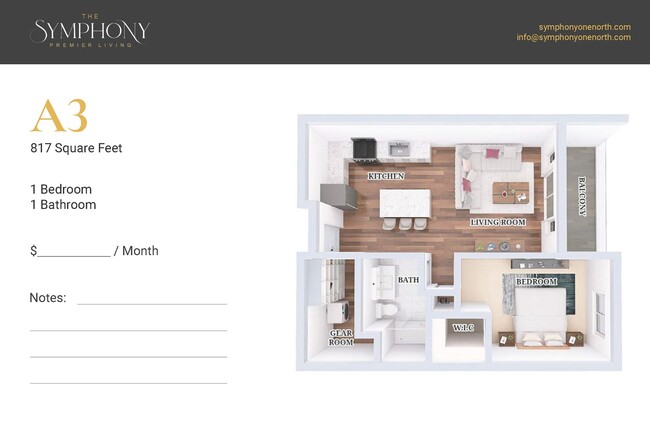 Interior Photo - The Symphony at OneNorth