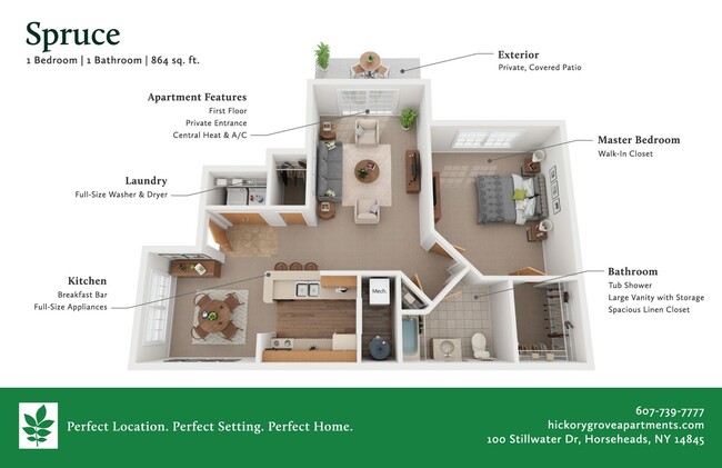 Interior Photo - Hickory Grove Apartments