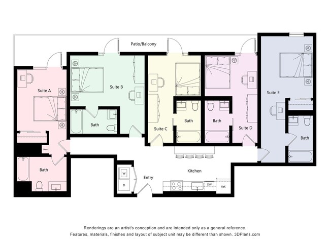 Floorplan - OnSunset Co-Living