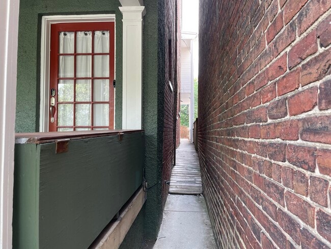 Walkway to unit - 216 N 32nd St
