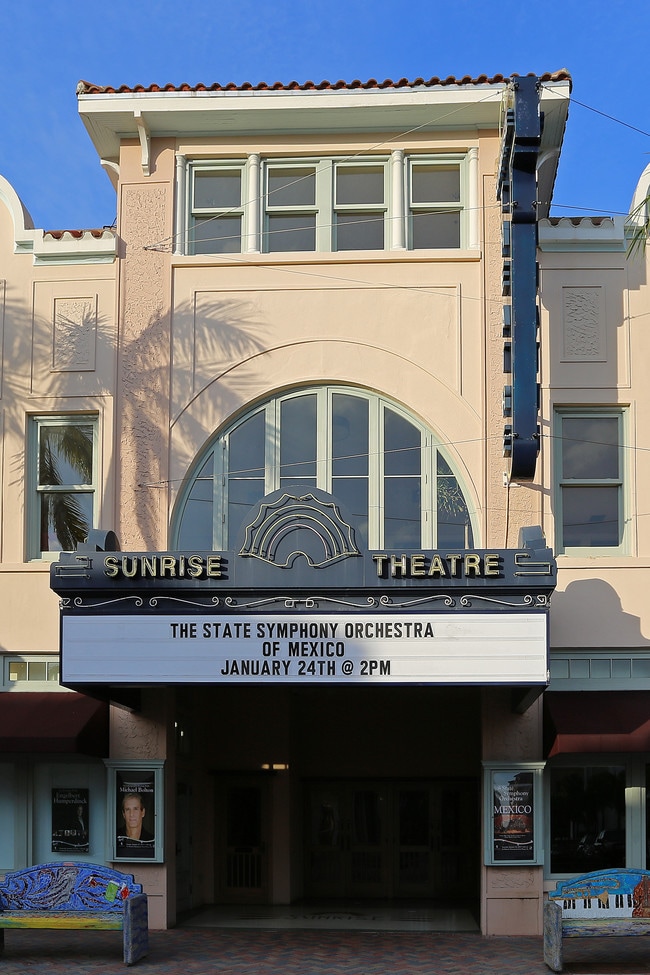 The historic Sunrise Theatre hosts 100 events per year
