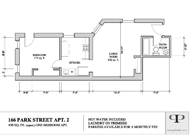 Floorplan - 166-168 Park Street