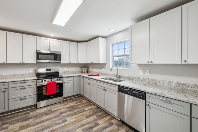 Spacious, Open kitchen with brand new appliances - 2301 Seifried St