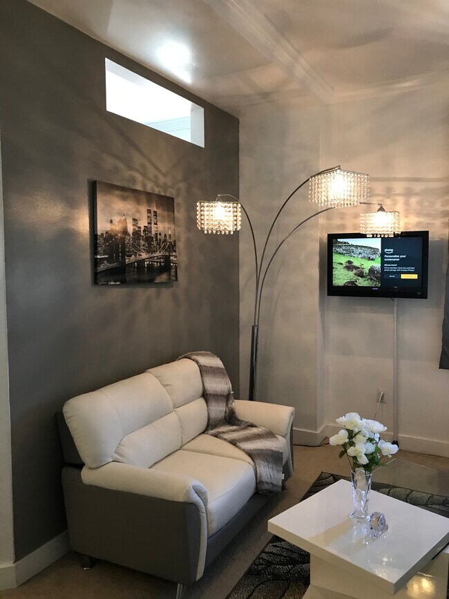 Living room - 1 E Chase St