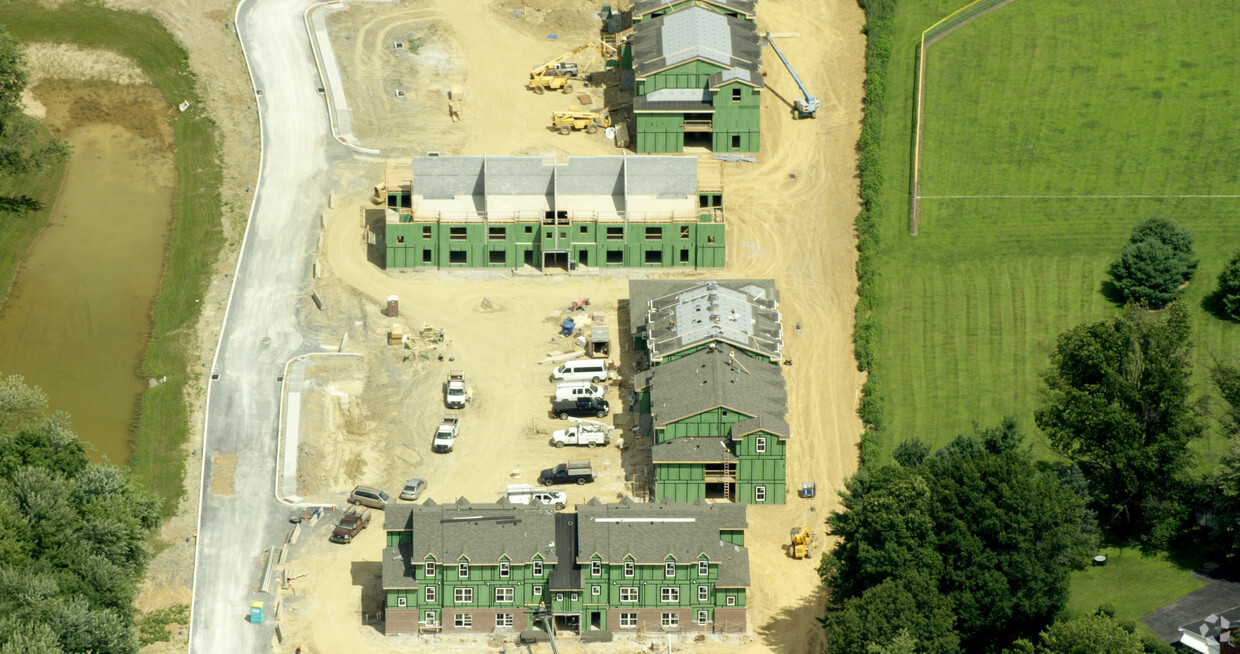 Aerial Photo - Brunswick Farms Apartments