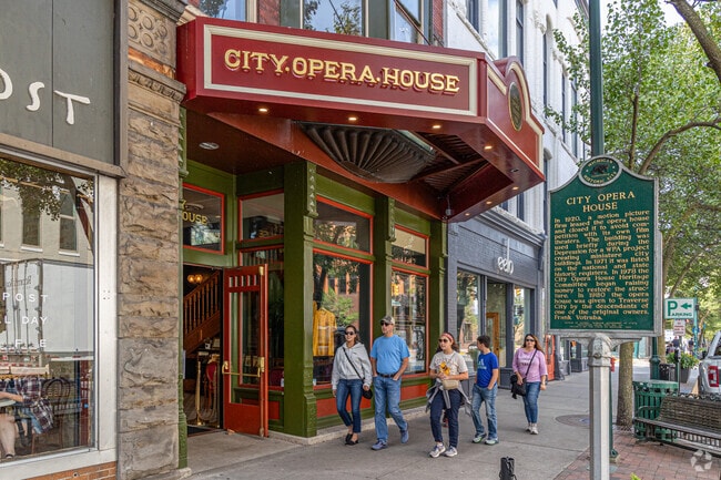 City Opera House is a destination attraction for arts & entertainment in Downtown Traverse City.