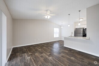1BR, 1BA - 800SF - Kitchen, Living Room, Dining Room - Bellancia Apartments
