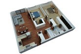 Two Bedroom/One Bathroom-Simply Modern