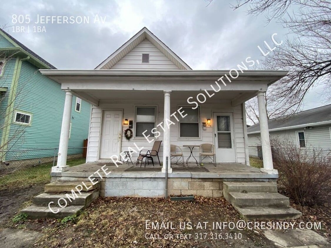 805 Jefferson Ave, Indianapolis, IN 46201 - House Rental in ...