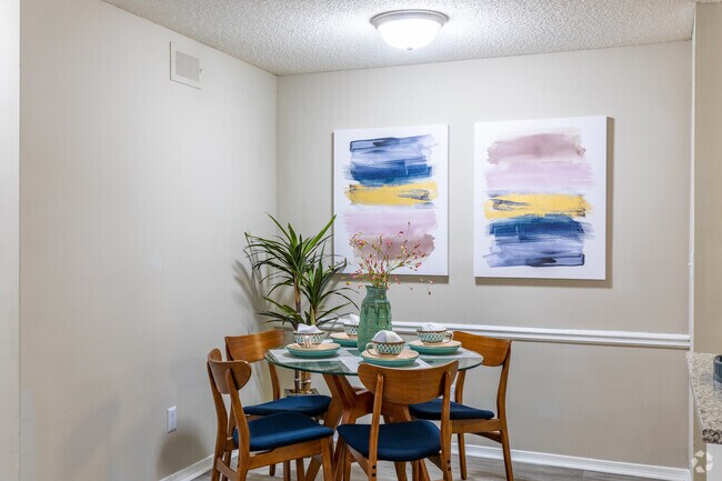 1HAB, 1BA - 870SF, comedor - Windmont Pointe