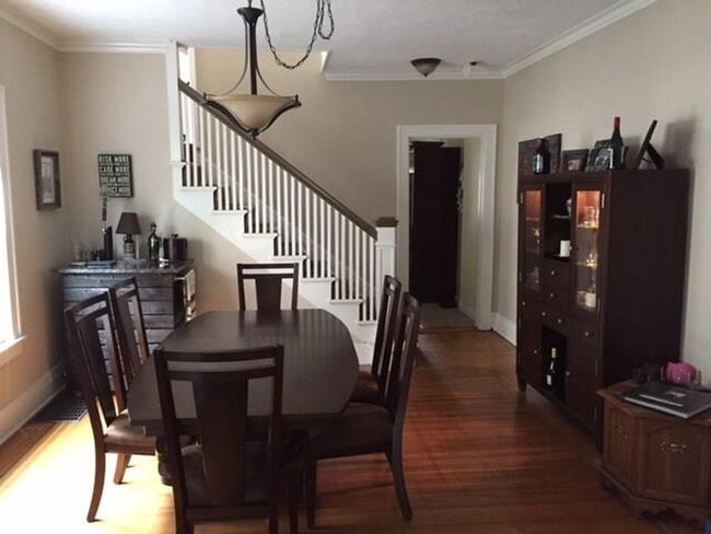 Dining Room and Stairs - 48 Berkshire St