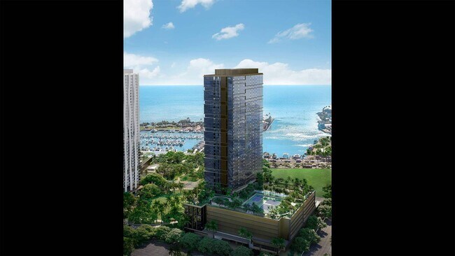 Building Photo - Park Ward Village, $5,000, Partly Furn, BRAND NEW/ 1-Bedroom, 1-bath, 1-Parking + Den