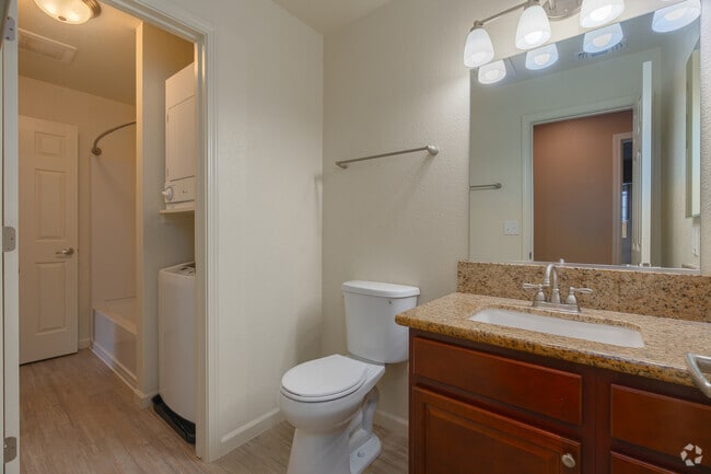 Renovated Cherry- 2BR, 1BA - 965SF - Bathroom / Laundry - Village at Fair Oaks