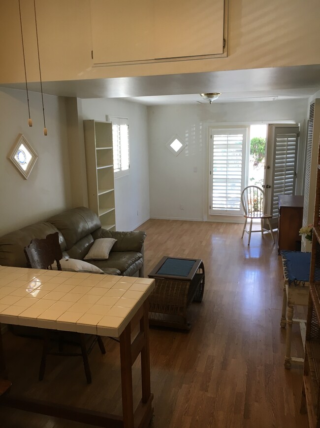 French doors with hardwood floors - 2600 Voorhees Ave