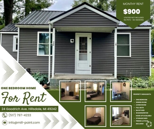 Houses for Rent Near Hillsdale College Hillsdale, MI Student Housing