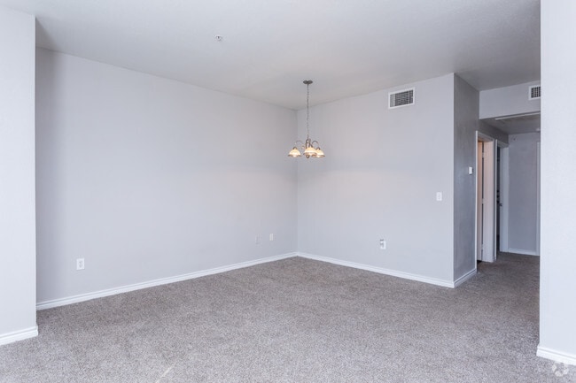 2BR, 1BA - 871SF "Rustenburg" Dining & Living - COTTON CROSSING