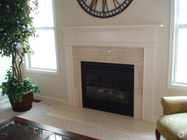 Fireplace - Villas of Brighton