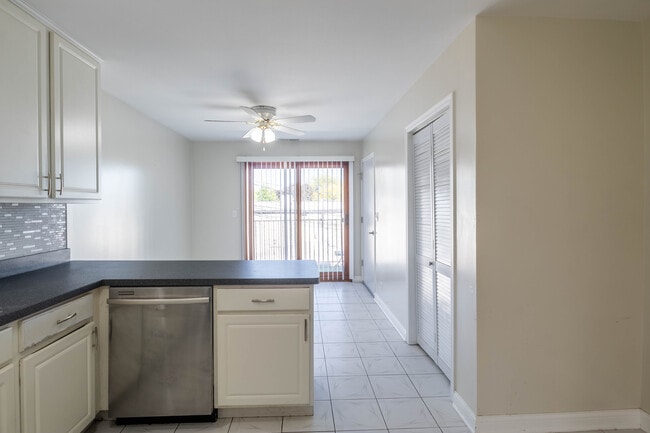 View to Balcony from kitchen - 4109 N Dickinson Ave