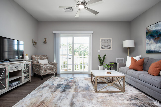 Living Room - Cobblestone Village Apartments