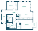 2Bed/2Bath T - Premium