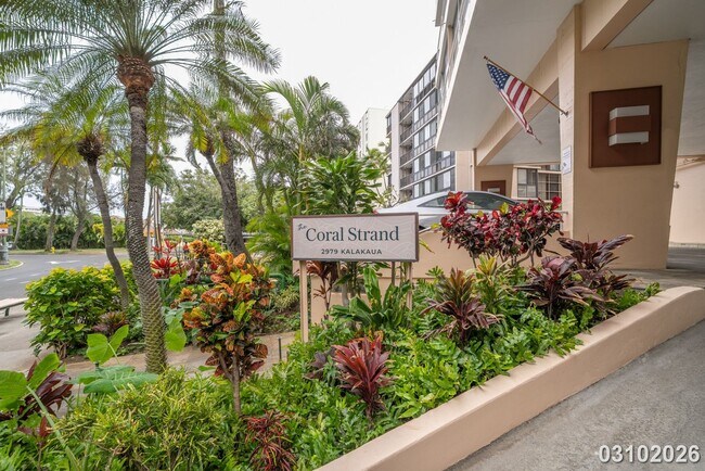 Foto del edificio - RARELY AVAILABLE FULLY FURNISHED CORAL STRAND CONDO IN WAIKIKI 1BR/1BA/1PKG