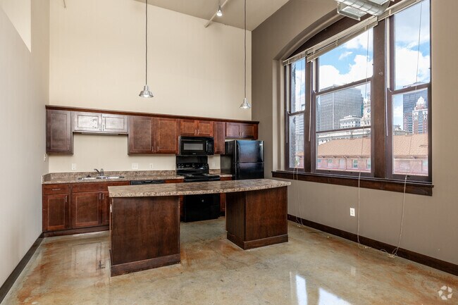 1 habitación, 1 baño - 740 pies cuadrados - Cocina - Rumely Lofts
