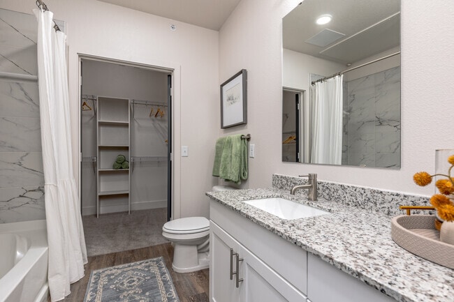 1BR, 1BA - 746SF | A2 - Baño - The Mill Old Town