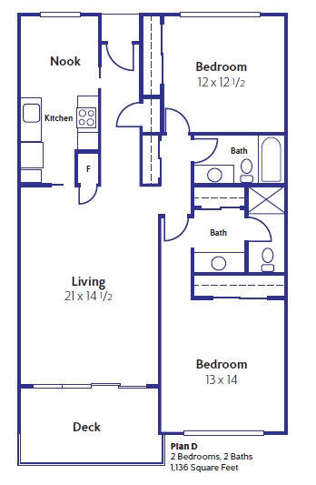 2BR/2BA - Country Sharon