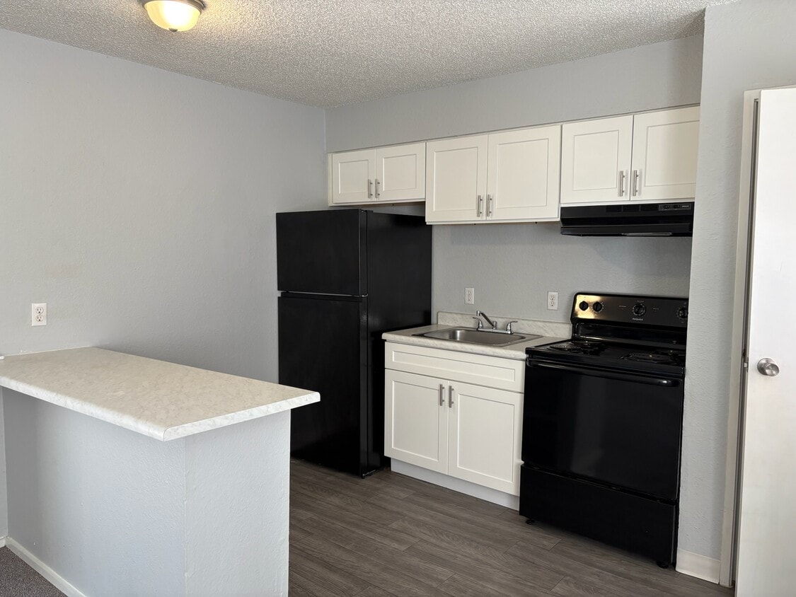 Studio-350 sqf Kitchen Area - Summer Place Apartments