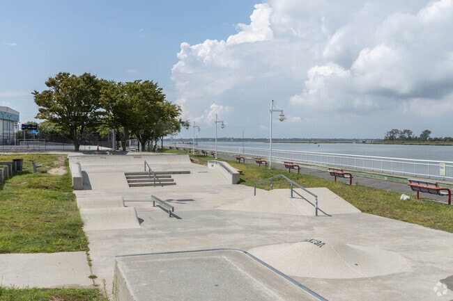 Kids love the Long Beach, NY skate park.