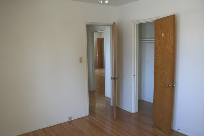 Hallway view closet - 108 N Hayworth Ave