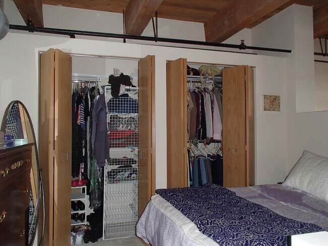 bedroom closet - 1250 W Van Buren St