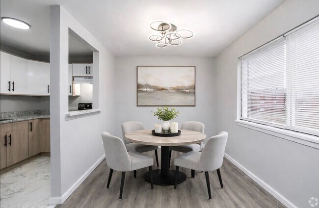 Cocina pequeña - Lansing Grove Apartments