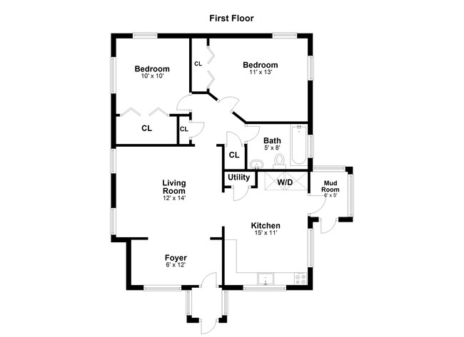 First floor unit - 103-105 Grant St