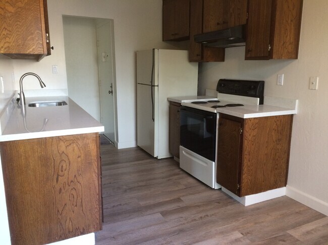 Kitchen and electric stove - 8985 Alcosta Blvd
