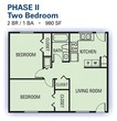 B2 - 2 Bed 1 Bath - Phase II