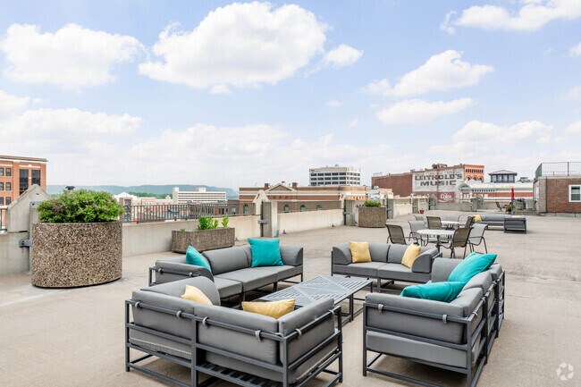 Terraza en la azotea - Cameron Park Apartments