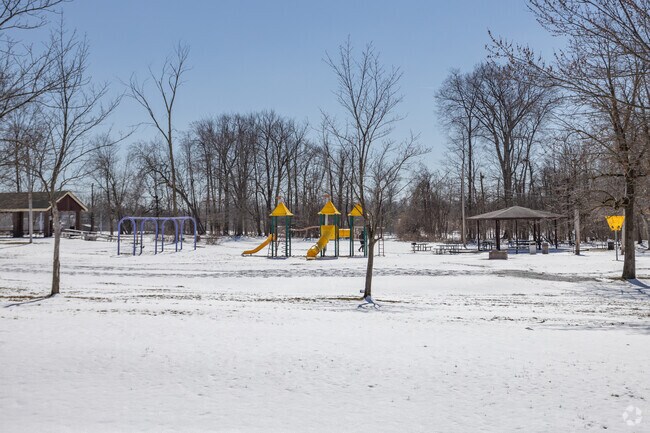 Even in winter Stafford Park in Maple Heights is a great place for some fresh air & a hike.