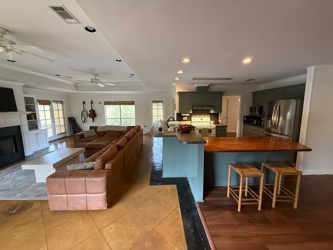 Kitchen and living room - 9446 High Point Rd