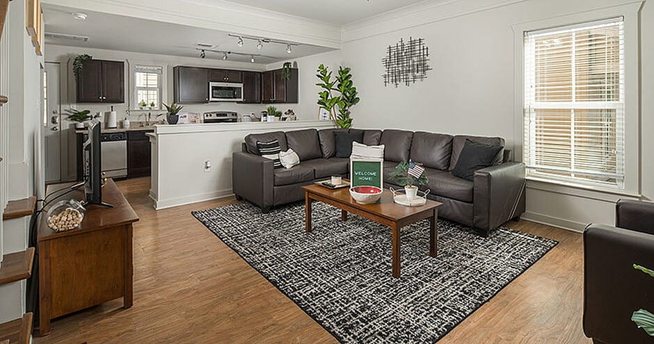 Modelo | Sala de estar - Cottages at San Marcos