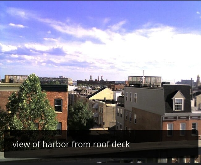 view from roof deck - 2922 Hudson St
