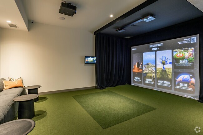 Simulador de golf - The Finch