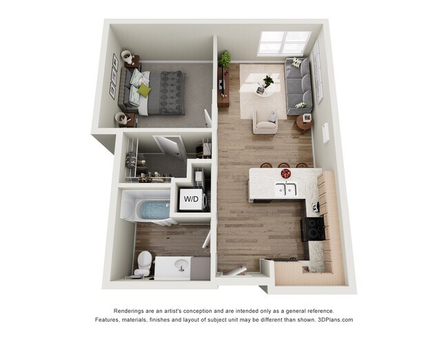 Plano de planta B4 - Twenty08 Apartments